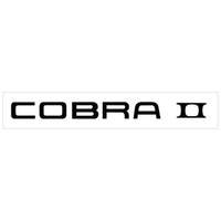 Cobra 2' Windshield Decal (3 x 35) Blue