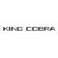 King Cobra Windshield Decal - Blue