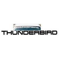 Thunderbird' Windshield Decal (3 x 40) Gold Metallic