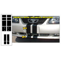 1999-02 Cobra Lemans Valance Stripe - Black