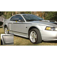 1999-04 Mustang "C" Stripe Kit (No Flag Decal) Black Reflective