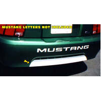 1999-04 Mustang Rear Bumper Lower Accent Decal - Silver Metallic