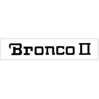 Ford Bronco II Windshield Decal (35 x 30) Blue