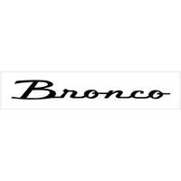 Ford Bronco Windshield Decal (4 x 33) Blue