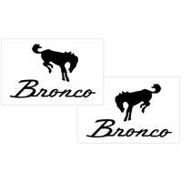 Ford Bronco Decal Set (625 x 10) Black