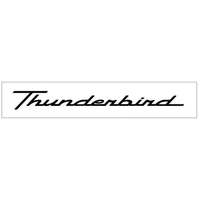 Thunderbird Windshield Decal (29 Tall x 28 Long) Gold Metallic