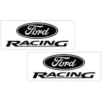 Ford Racing Decal Set (3 x 8) Black