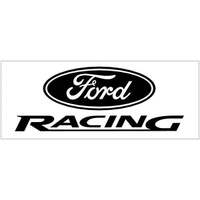 Ford Racing Decal (6 x 16) Black