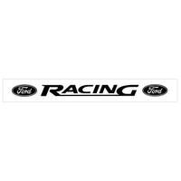 Ford Racing Windshield Decal (425 x 37) White