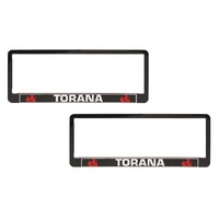 Holden "Torana" Number Plate Frames x2