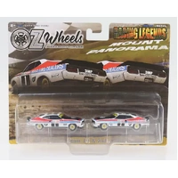 1:64 Scale 1977 Moffat Racing Bathurst Winning XC Falcon Cobra Coupe Twin Pack Diecast Models