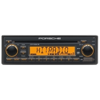 Porsche Inspired CD7416UBOR CD Player Bluetooth 1-Din Car Radio