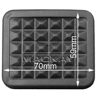 Clutch Pedal Pad (Corsair UA 2.0L I4)