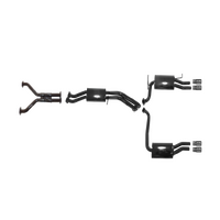 Cat Back System w/ Duel Rear Muffler & Quad Tip Outlet for Falcon FG GT 5.4LBoss