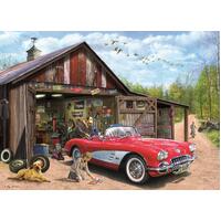 Out of Storage Classic Corvette Jigsaw Puzzle 50cm x 70cm 1000 Piece