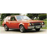 1976 AMC Gremlin Side Stripe Kit - Antique White