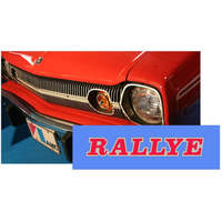 1972 Hornet 'Rallye' Decal - Red/White Reflective