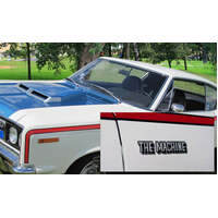 1970 AMC 'The Machine' Decal - Reflective White & Black