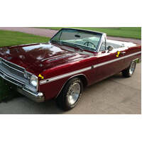 1968 Dart Mid Body Side Stripe Kit - Tomato Red