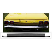 1973 Dart Sport Tail Multi Line Panel Stripe - Black