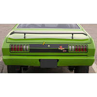 1971-72 Demon Tail Panel Stripe Kit - Matt Black