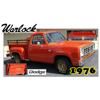 1976 Dodge Warlock Complete Exterior Stripe Kit - Gold Metallic