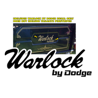 1978 Dodge Warlock Truck "Warlock By Dodge" Tailgate Decal - Gold Metallic