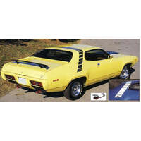 1971 Plymouth Road Runner Strobe Stripe Kit (Roof Stripe Is Strobe) Gold Metallic