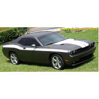 2008-10 Challenger Dual Line Side Stripe Kit - Black