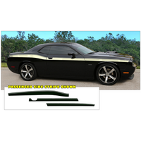 2011-14 Challenger Belt Line Side Stripe Kit - Gloss Black