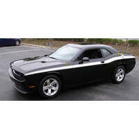 2011-16 Challenger Upper-Body Side Stripe Kit - Black