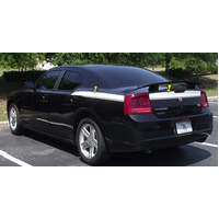 2006-10 Dodge Charger 3pc Quarter & Trunk Stripe Kit - Black