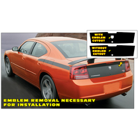 2006-10 Dodge Charger Daytona Rear Blackout