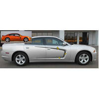 2011-14 Dodge Charger Narrow Side "C" Stripe - Silver Metallic