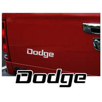 Dodge Name Decal (Approx 25 x 10 Long) Black