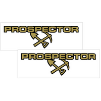 1983 Dodge Rampage 22" Prospector Decal Set - Gold w/ Black Outline