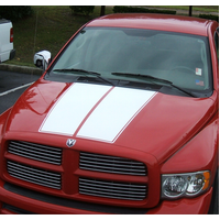 Dodge Truck Hood Stripe Kit - Black