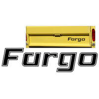 Fargo Tailgate Name Decal (32 Tall x 165 Long) Tan