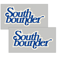 1978 Dodge Truck South Bounder Side Bed Decal - White w/ Blue