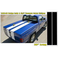 1996 Dodge Indy 500 Pace Truck/1997-98 Dodge Ram SS/T Truck Tonneau Add On Stripes - Gloss Black