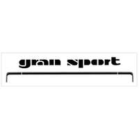 1974 Buick Gran Sport 8pc Trunk Stripe/Trunk Decal Kit - White