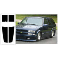 1995-05 Chevy S10 Blazer Xtreme Stripe Kit - Black