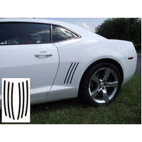 2010-15 Camaro Side Body Insert Kit - Silver Metallic