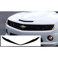 2010-13 Camaro Front Bumper Accent Stripe Kit - Matt Black