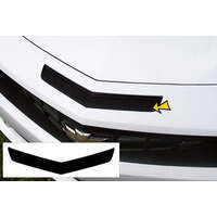 2010-14 Camaro Hood Vent Insert Accent Stripe Kit - Gloss Black