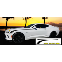 2014-15 Camaro Hockey Stick Side Stripe Kit - Antique White