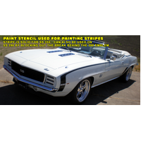 1969 Camaro SS 8pc Complete Stencil Kit