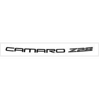 Camaro Z28 Windshield Decal (25 x 40" Long) Silver Metallic