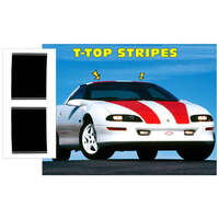 1993-02 Camaro T-Top Add-On Roof Stripe Kit - Gold Metallic