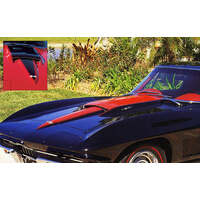 1967 Corvette Big Block 8pc Hood Paint Stencil Kit